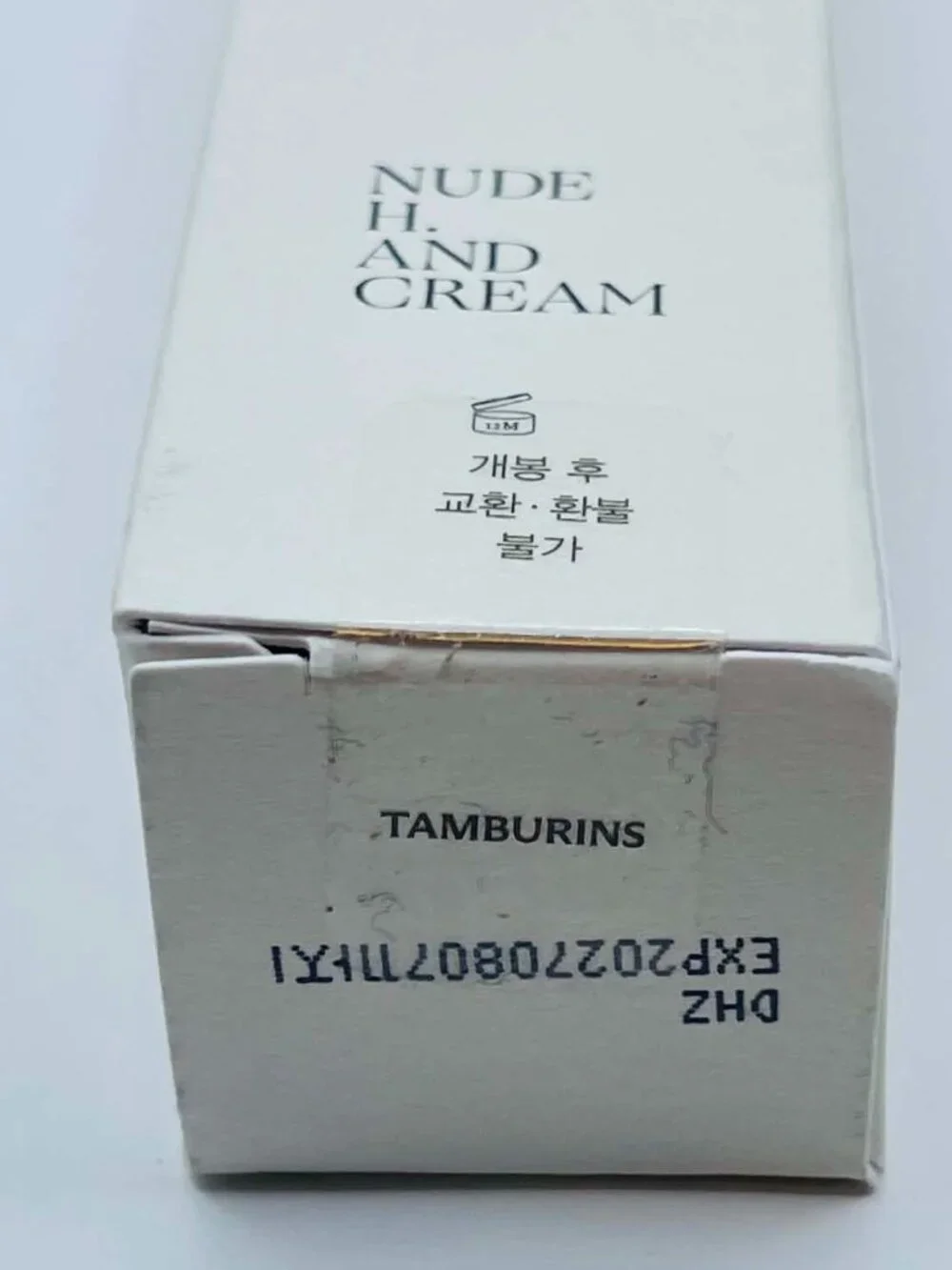 Tamburins Hand Cream on Chain No.7 - 30ml - Authentic K-Beauty - Signature Scent